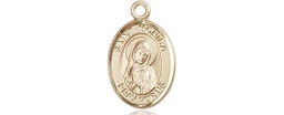 [9079KT] 14kt Gold Saint Monica Medal