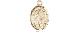 [9080KT] 14kt Gold Saint Nicholas Medal