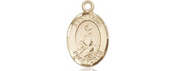 [9081KT] 14kt Gold Saint Louis Medal