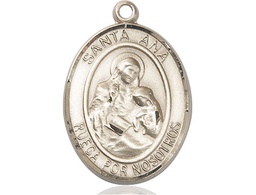 [7002SPKT] 14kt Gold Santa Ana Medal