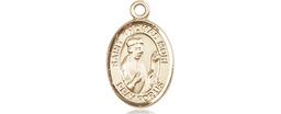 [9109KT] 14kt Gold Saint Thomas More Medal