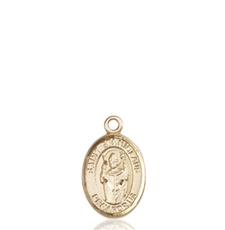 [9124KT] 14kt Gold Saint Stanislaus Medal