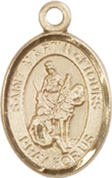 [9200KT] 14kt Gold Saint Martin of Tours Medal