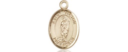 [9223KT] 14kt Gold Saint Victor of Marseilles Medal