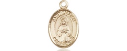 [9226KT] 14kt Gold Saint Lillian Medal