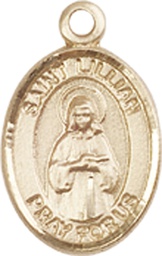 [9226KT] 14kt Gold Saint Lillian Medal