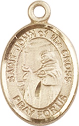[9231KT] 14kt Gold Saint John of the Cross Medal