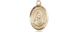 [9252KT] 14kt Gold Saint Rebecca Medal