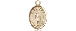 [9259KT] 14kt Gold Saint Samuel Medal