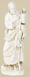 [RO-21753] 27&quot; Scale Ivory St. Joseph Fig - Christmas