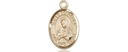 [9290KT] 14kt Gold Mater Dolorosa Medal