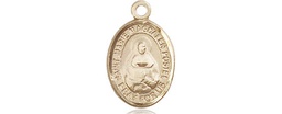 [9294KT] 14kt Gold Marie Magdalen Postel Medal