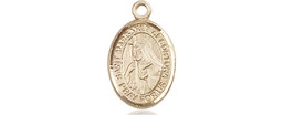 [9301KT] 14kt Gold Saint Margaret of Cortona Medal