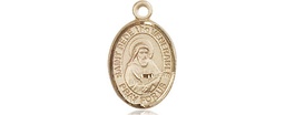 [9302KT] 14kt Gold Saint Bede the Venerable Medal