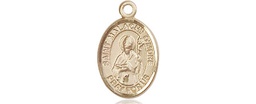 [9316KT] 14kt Gold Saint Malachy O'More Medal