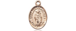 [9344KT] 14kt Gold Saint Thomas A Becket Medal