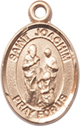 [9348KT] 14kt Gold Saint Joachim Medal