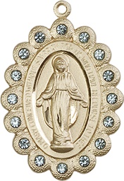 [2010RBGF] 14kt Gold Filled Miraculous Medal