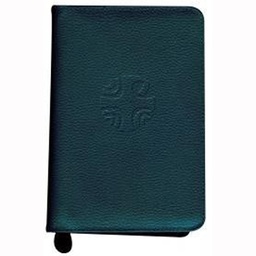 [404/10LC] Liturgy of the Hours Leather Zipper Case (Vol. Iv) (Green