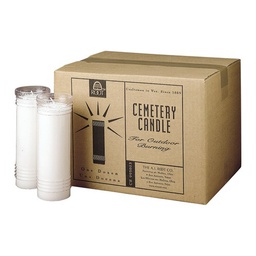 [10CHOT] Clear Cemetery Candles