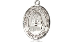 [8391SS] Sterling Silver Saint Pauline Visintainer Medal