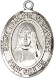 [8391SS] Sterling Silver Saint Pauline Visintainer Medal