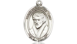 [8393SS] Sterling Silver Saint Peter Canisius Medal
