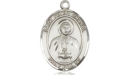 [8397SS] Sterling Silver Saint Peter Chanel Medal