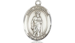 [8398SS] Sterling Silver Saint Nathanael Medal