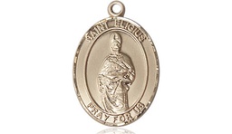 [8402GF] 14kt Gold Filled Saint Eligius Medal