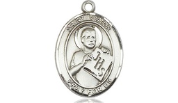 [8408SS] Sterling Silver Saint Viator of Bergamo Medal