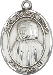 [8409SS] Sterling Silver Saint Jeanne Jugan Medal