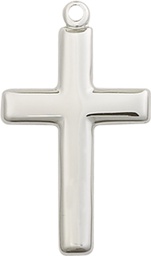 [2195SS] Sterling Silver Cross Medal