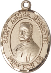 [8424GF] 14kt Gold Filled Saint Andre Bessette Medal