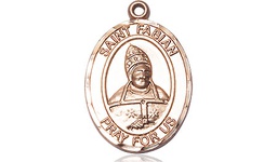[8427GF] 14kt Gold Filled Saint Fabian Medal