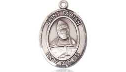 [8427SS] Sterling Silver Saint Fabian Medal