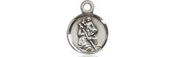 [2343SS] Sterling Silver Saint Christopher Medal