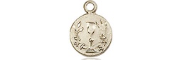 [2515GF] 14kt Gold Filled Communion Chalice Medal