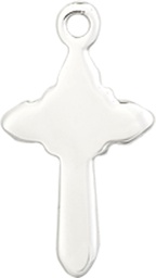 [2524SS] Sterling Silver Cross Medal