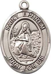 [8449SS] Sterling Silver Saint Ephrem Medal