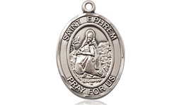 [8449SS] Sterling Silver Saint Ephrem Medal