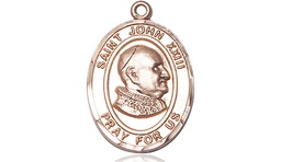 [8455GF] 14kt Gold Filled Saint John XXIII Medal