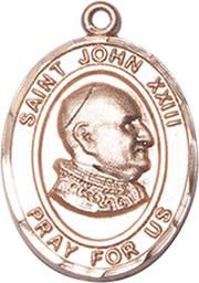 [8455GF] 14kt Gold Filled Saint John XXIII Medal