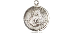 [0601OSS] Sterling Silver Saint Cabrini Medal