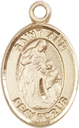 [9002GF] 14kt Gold Filled Saint Ann Medal