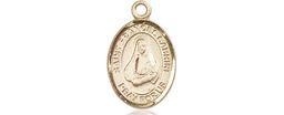 [9011GF] 14kt Gold Filled Saint Frances Cabrini Medal
