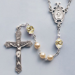 [41298/CR] Crystal Birthstone Rosary
