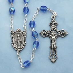 [307/SP] Birthstone Rosary Sapphire 6mm