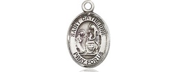 [9014SS] Sterling Silver Saint Catherine of Siena Medal