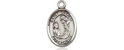 [9016SS] Sterling Silver Saint Cecilia Medal